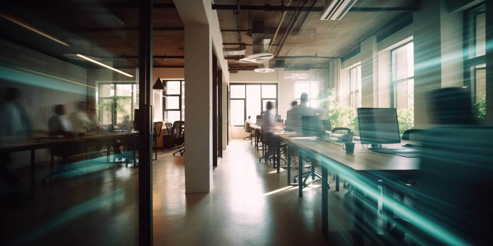 Professionals discussing documents around a meeting table